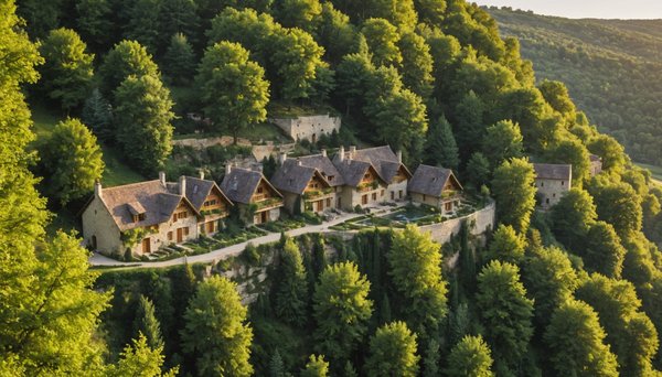 Découvrez les Paysages Enchantés de Sarlat : Vallées, Forêts et Rivières avec les Chalets du Périgord